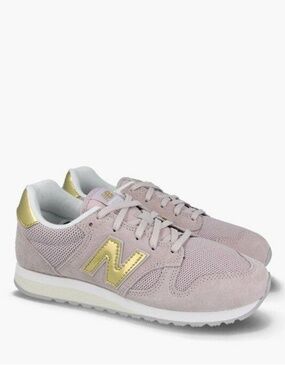 New Balance Womens 520 V1 Running Sneaker Liliac Light Cashmere/Gold WL520GDC